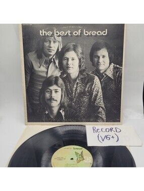 Bread The Best Of Bread Vintage Vinyl LP 1973 Elektra Record Album Vintage VG+